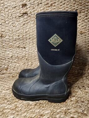 Muck Boot Company Unisex Size Men's 5, Women's 6 Chore Mid Calf Boots - Black
